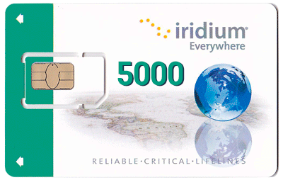 Ваучер Iridium 5000 минут глобальный 2 года