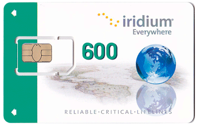 Сим-карта Iridium на 600 минут глобальная срок 1 год